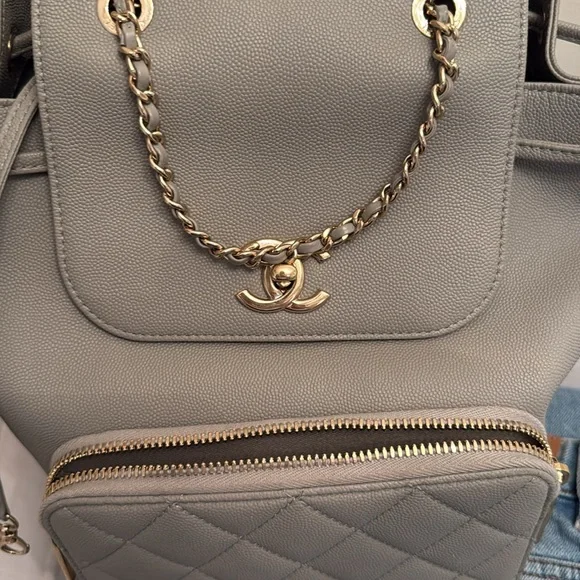 Chanel Caviar Quilted Business Affinity Backpack - Picture 8 of 8